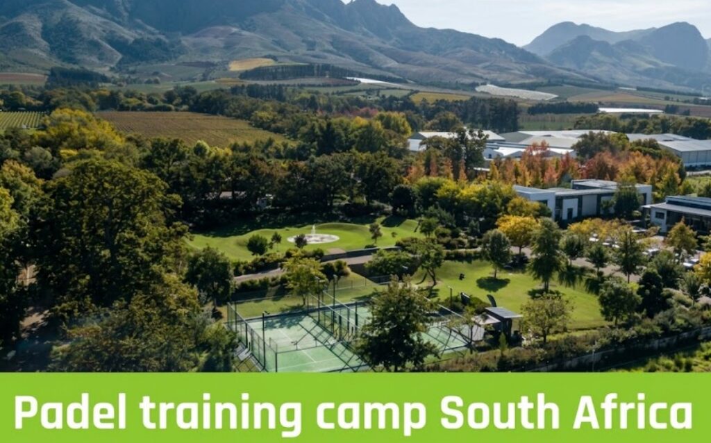 padel traing camp south africa